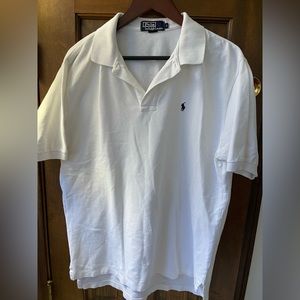 Ralph Lauren Men’s Cotton Polo Size Large White